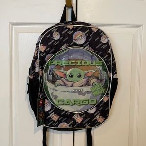 🏷 Star Wars • Baby Yoda Mandalorian Precious Cargo Backpack